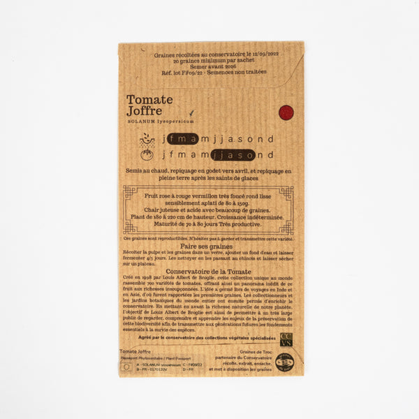 Graines de Tomates - Joffre