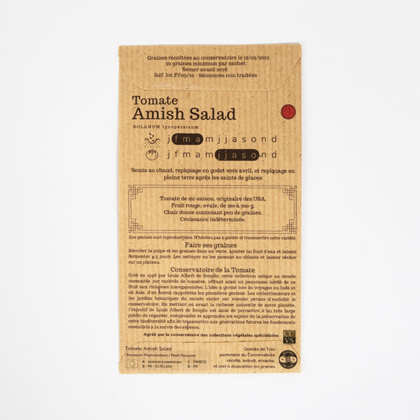 Tomato seeds - Amish salad