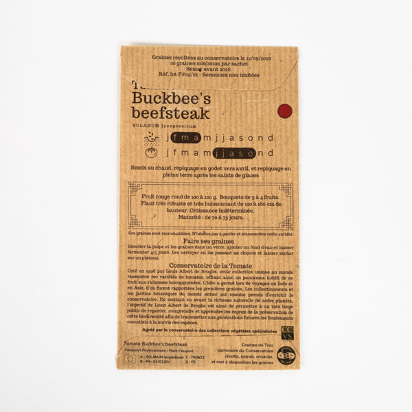 Graines de Tomates Buckbee's beefsteak