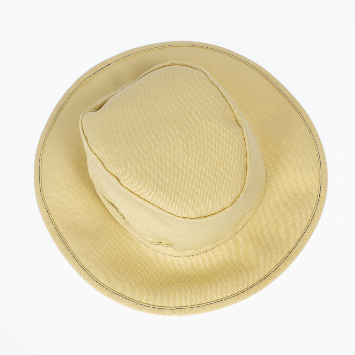 Green cotton garden hat made in France – Le Prince Jardinier display picture 1
