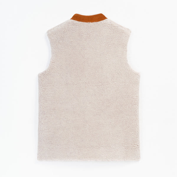 Sheepskin vest