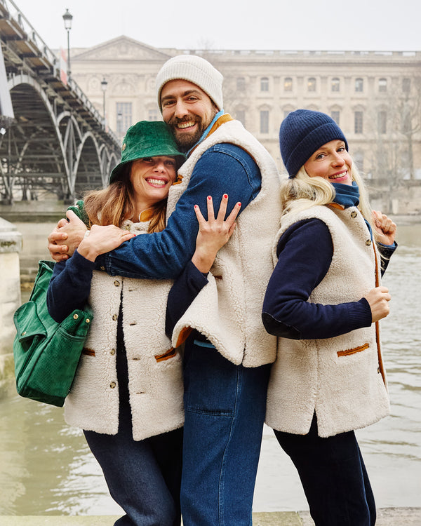 Sheepskin vest