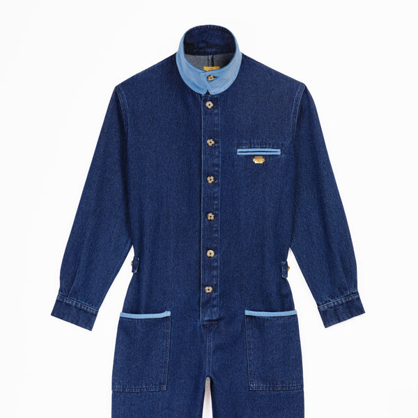 Denim jumpsuit