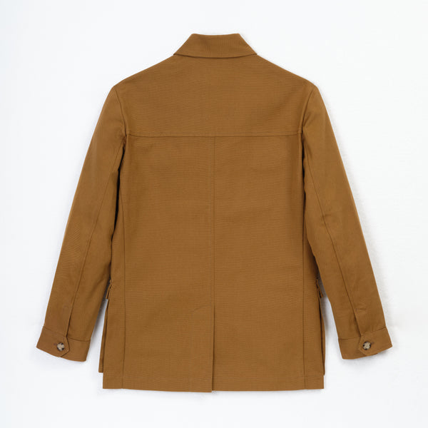 Saharienne coton Cognac