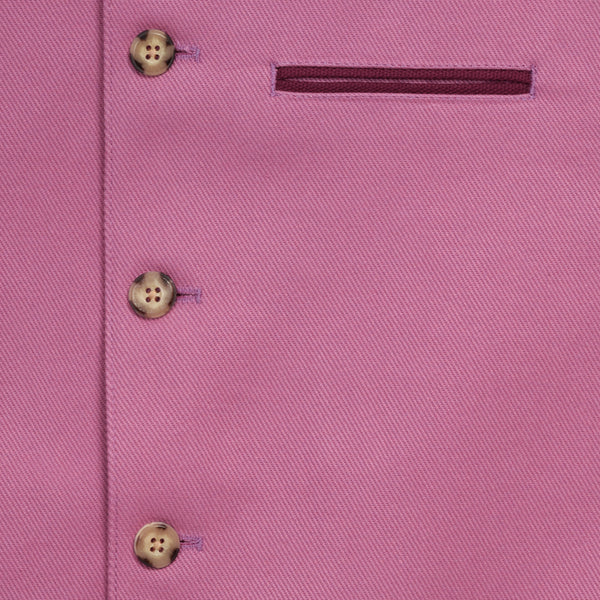 Gilet coton Mauve