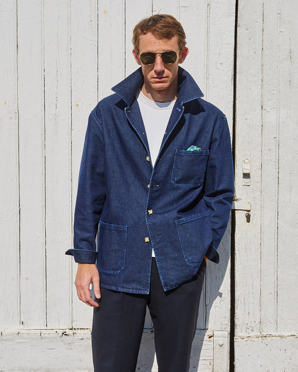 Veste Le Nôtre Jean Délavé
