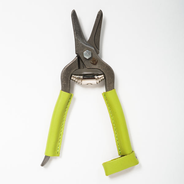 Epinette carbone manche en cuir