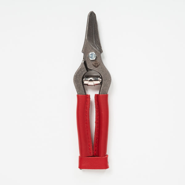 Epinette carbone manche en cuir