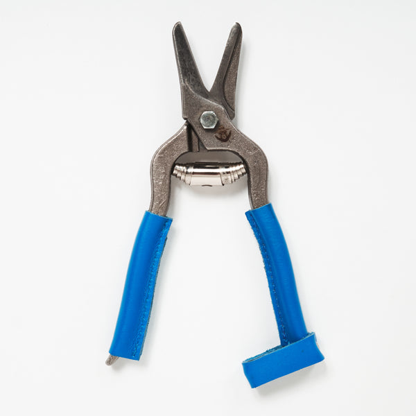 Epinette carbone manche en cuir
