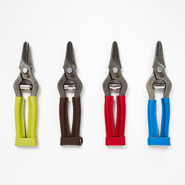 Epinette carbone manche en cuir