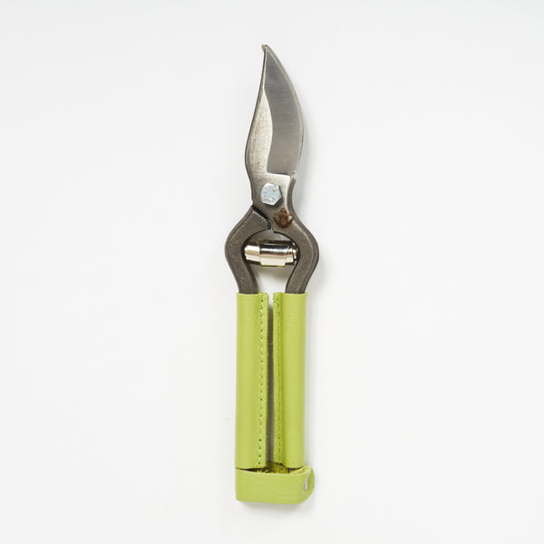 Sécateur carbone manche en cuir