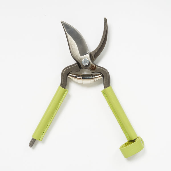 Sécateur carbone manche en cuir