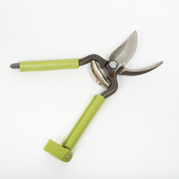 Sécateur carbone manche en cuir