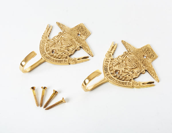 Porte manteau en laiton