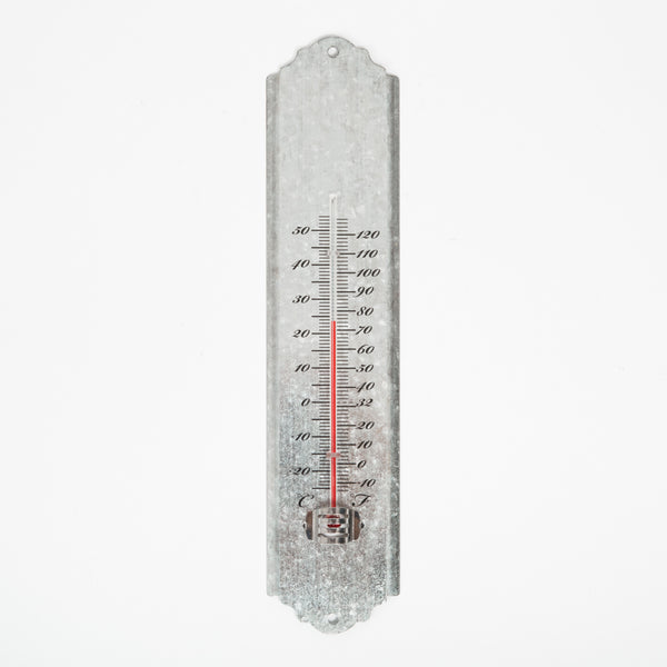 Thermomètre en zinc - petit modèle