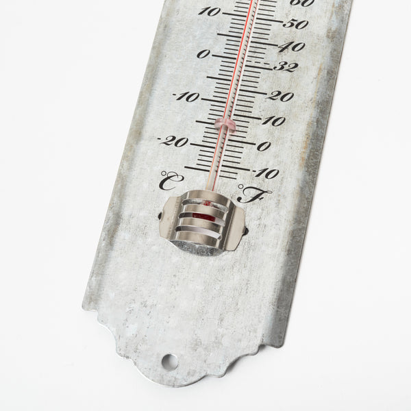 Zinc thermometer - small model