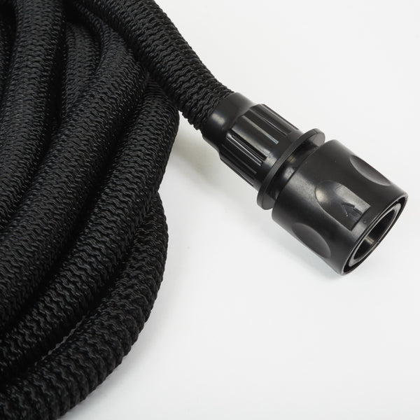 Tuyau d'arrosage extensible 15 mètres Noir