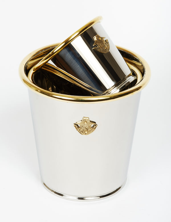 Cache-pot inox