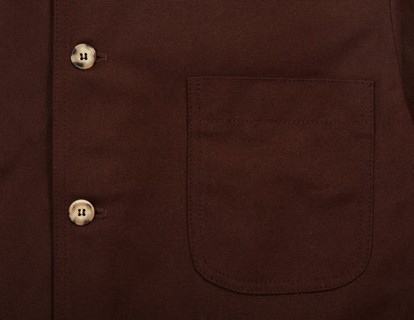 Chocolate Brown cotton Jacket