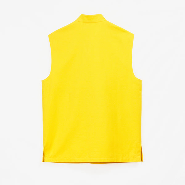 Sunny Yellow cotton Vest
