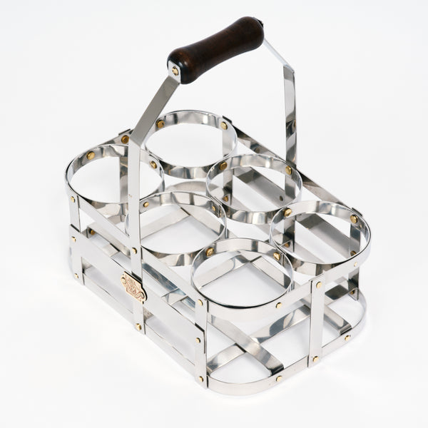 Stainless steel glass holders
