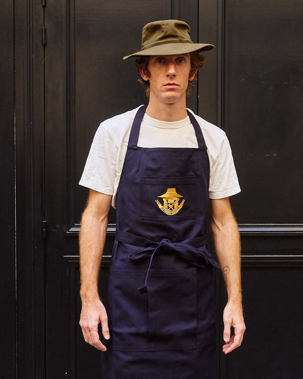 Navy Blue Apron