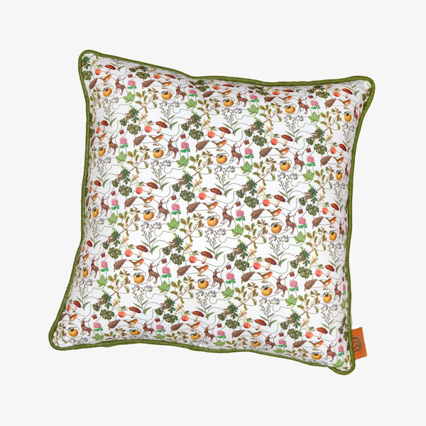 Coussin vert kaki - LPJ x Bottin Mondain