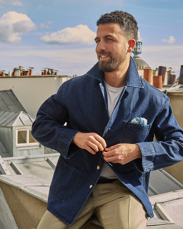 Veste Le Nôtre Jean Délavé