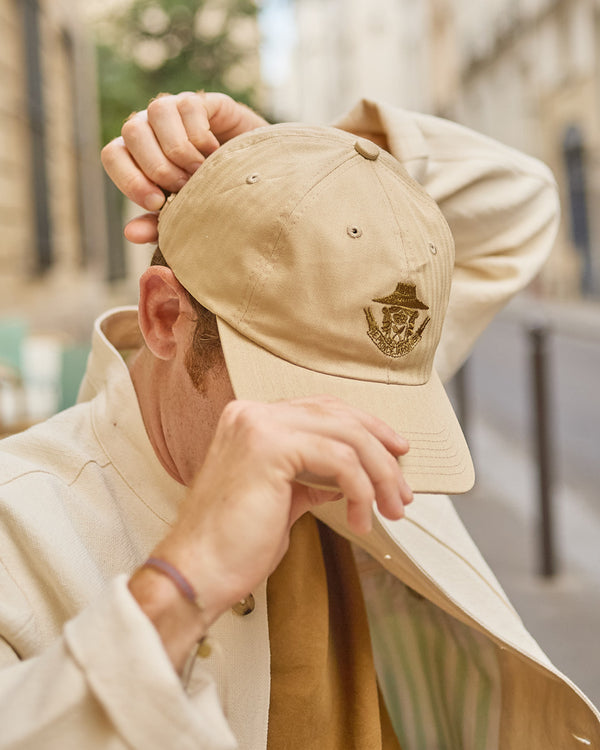 Casquette brodée