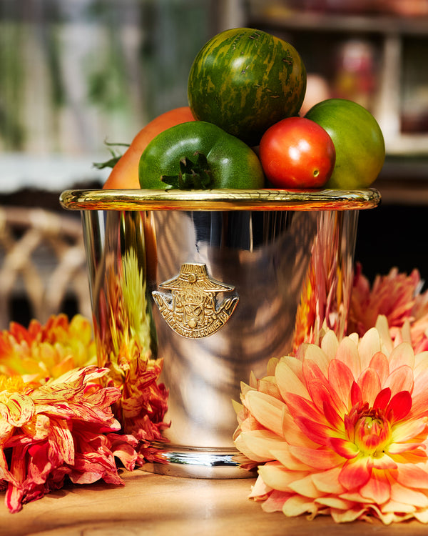 Stainless steel flowerpot