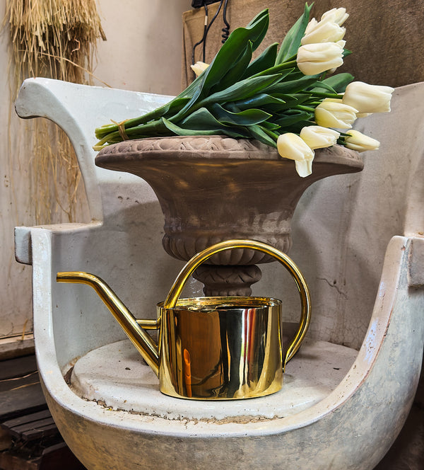 Brass watering can