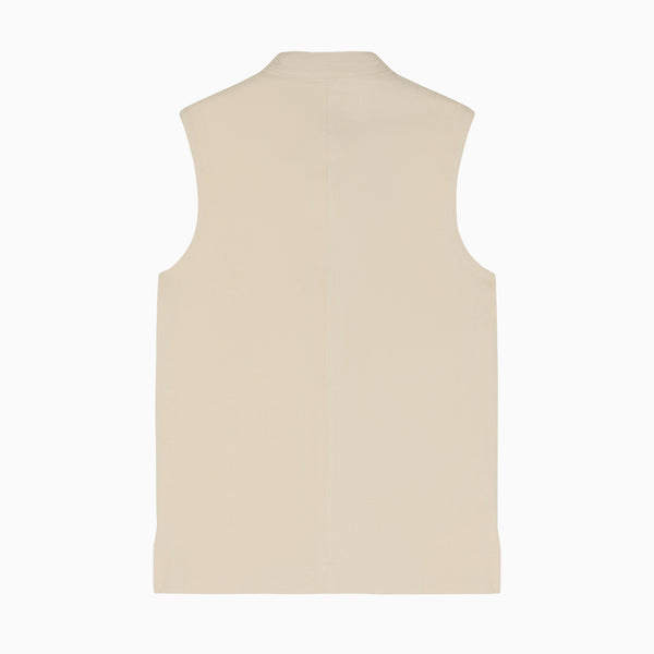 Gilet Coton Crème