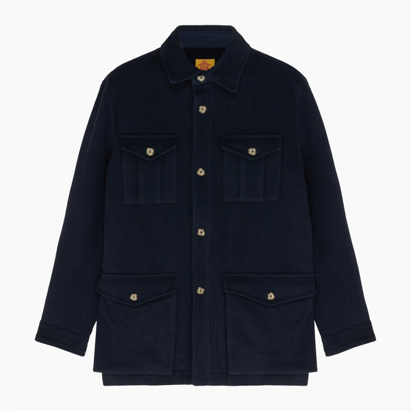 Saharienne Laine Dark Blue