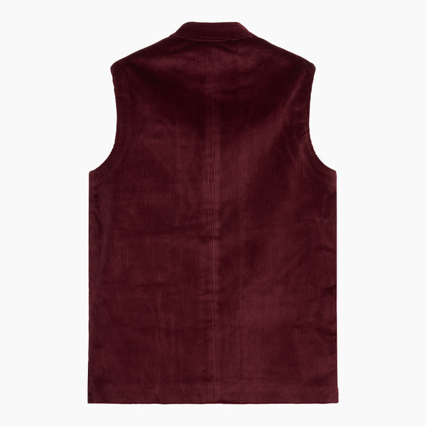 Gilet Velours côtelé Wine