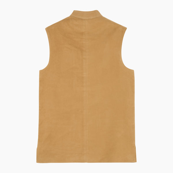 Gilet Moleskine Camel