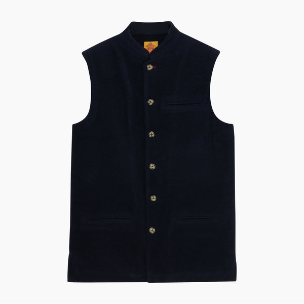 Gilet Laine Dark Navy
