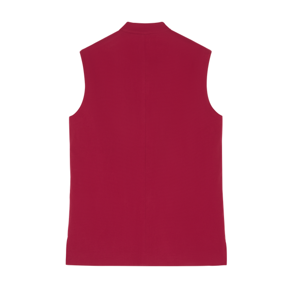 Gilet Coton Cerise