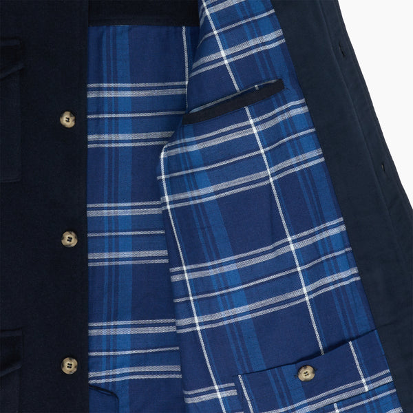 Saharienne Laine Dark Blue