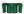 Ceinture de jardinage Velours Vert Bottle