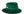 Green Velvet Bottle Hat