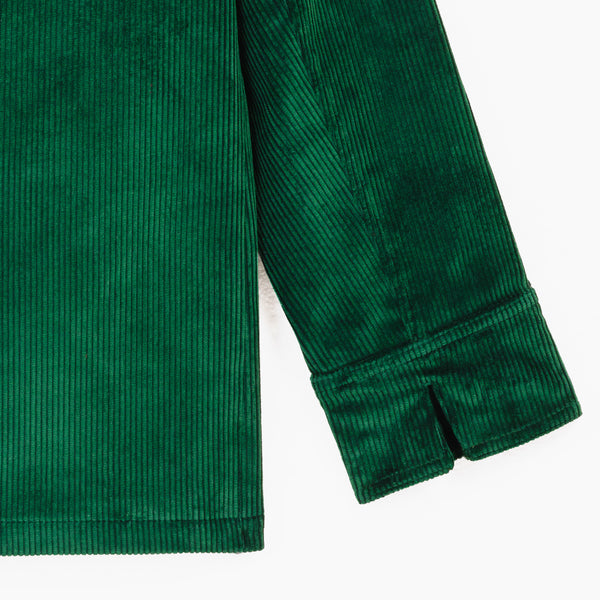 Bottle Green Velvet Jacket