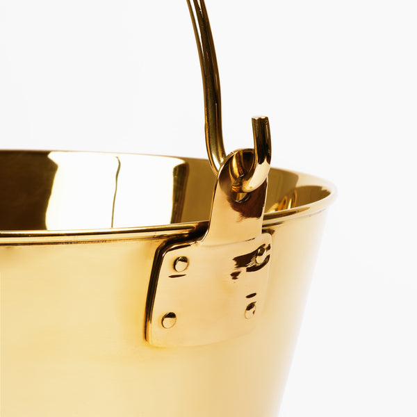 Brass bucket