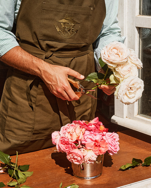 Epinette manche en bois d'olivier