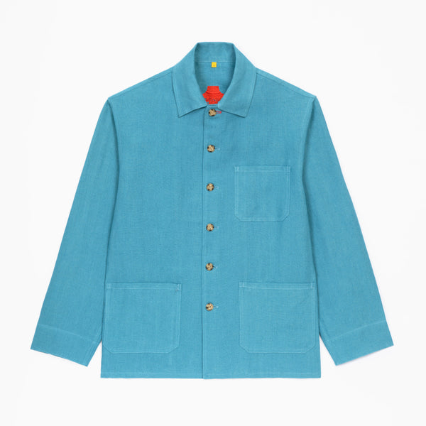 Veste Le Nôtre lin Bleu Ciel