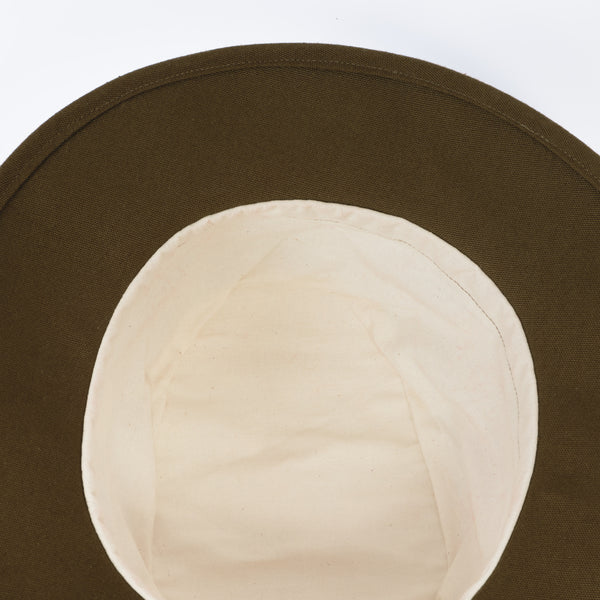 Washed denim hat
