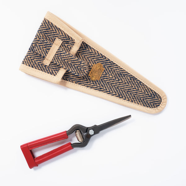 Spinette leather handle long blade