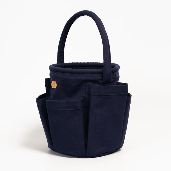 Navy Blue Bucket Bag