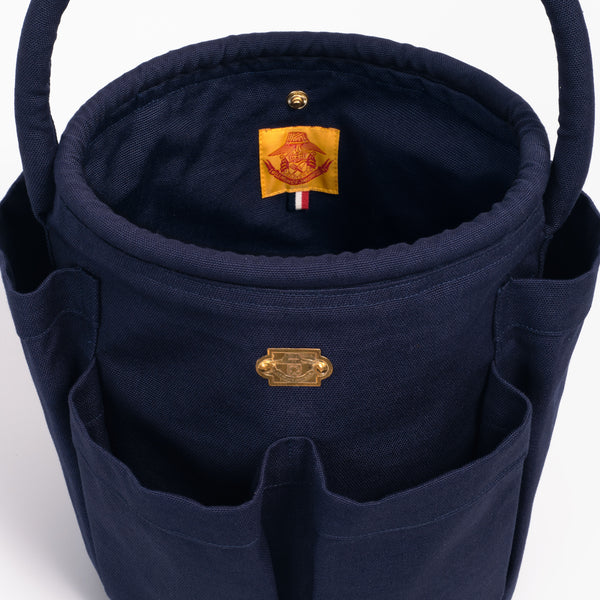 Navy Blue Bucket Bag