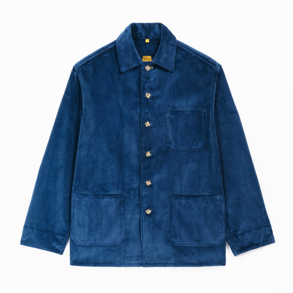 Veste Le Nôtre Velours Bleu Nuit