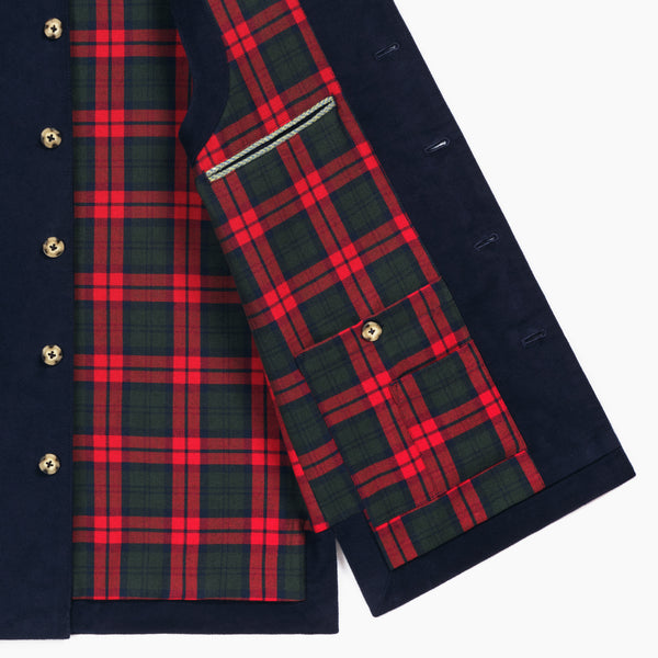 Gilet Moleskine Navy